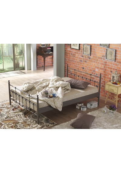 Bedliga Lalas Ferforje Metal Çift Kişilik Karyola (169954210) Bedliga Lalas Ferforje Metal Çift Kişilik Karyola (169954210)