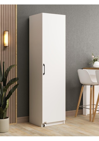 Kuzeylife Novensa Çok Amaçlı Erzak-kiler Dolabı Tek Kapaklı Beyaz Beyaz Kuzeylife Novensa Çok Amaçlı Erzak-kiler Dolabı Tek Kapaklı Beyaz Beyaz