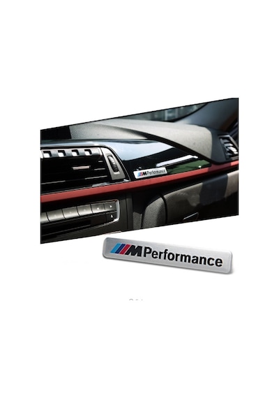 BMW M Performance Metal Arma Etiket