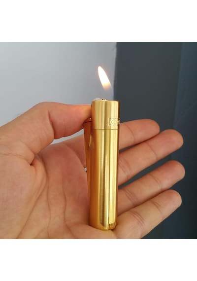 Kutulu Gazlı Metal Gövde Clipper Çakmak