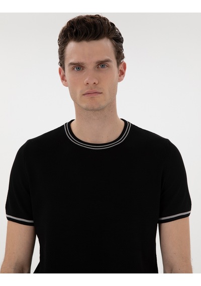 Pierre Cardin Erkek Siyah Kazak /triko 50306045-vr046 Siyah