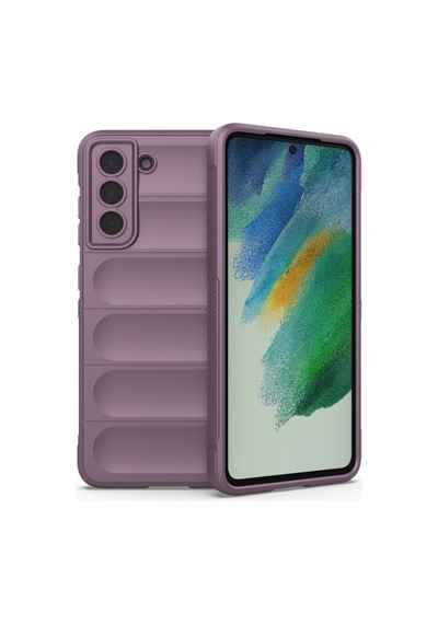 Samsung Galaxy Uyumlu S22 Plus Kılıf Optimum Silikon - Mor Çr