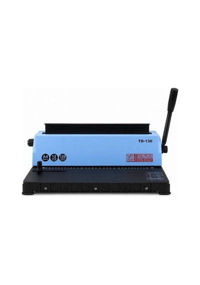 Rayson Td-130 Manuel Tel Ciltleme Makinesi 34 Delikli Profesyonel Ciltleyici