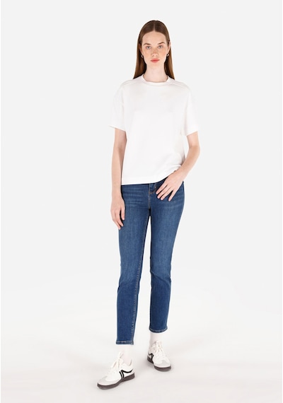 Colins Slim Fit Kadın İndigo Jean Pantolon Cl1067189 Q1.v1 Dn43072 Denim
