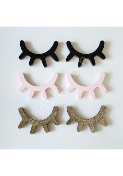 Kirpik Takım Ahşap Obje 18 Mm K313