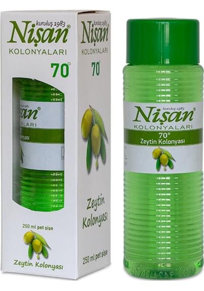 Nişan Kolonyaları 70 Derece Zeytin Kolonyası 250 ML