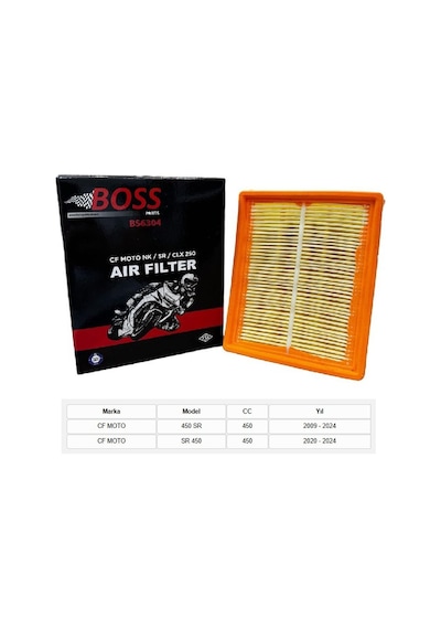 Hava Filtresi Bs6306 Performans- Cf Moto 450sr 2009-24, Sr450 2020-24