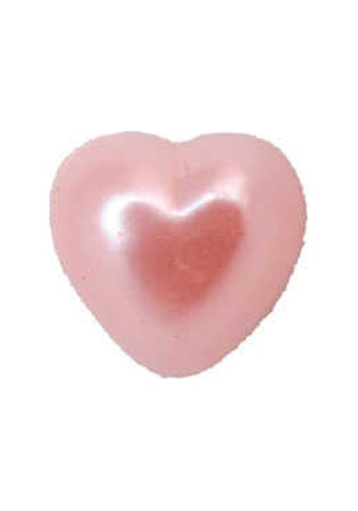İNCİ YARIM KALP PEMBE 12mm PK:640