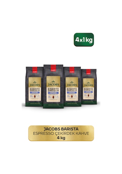 Barista Editions Çekirdek Kahve Espresso 1 Kg X 4 Paket