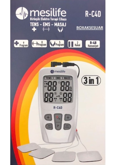 Mesilife R-C4D Ems - Tens - Masaj Terapi Cihazı