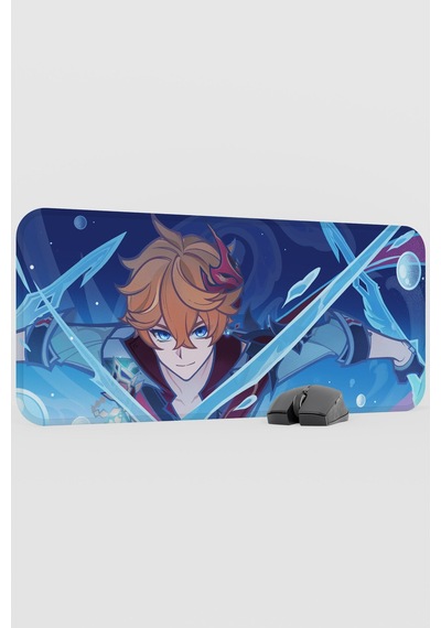 Childe Genshin Impact Anime Gacha V1 - 70x30 Xl Gaming Mouse Pad Fare Altlığı