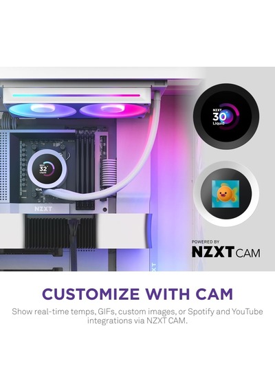 Kraken Plus 240 Rgb - Aıo Cpu Sıvı Soğutucu - 240mm Radyatör - F240 Rgb Çekirdek Tek Çerçeve Fan - Özelleştirilebilir 1,54 İnç Kare Lcd - Amd Am5, Am4 - Intel Lga 1851/1700, 1200/115x - Beyaz Kraken Plus 240 Rgb - Aıo Cpu Sıvı Soğutucu - 240mm Radyatör - F240 Rgb Çekirdek Tek Çerçeve Fan - Özelleştirilebilir 1,54 İnç Kare Lcd - Amd Am5, Am4 - Intel Lga 1851/1700, 1200/115x - Beyaz