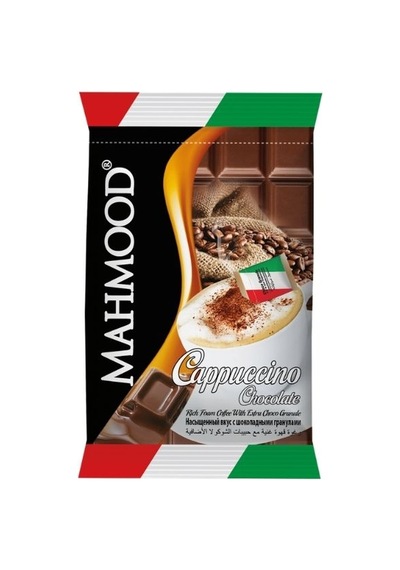 Mahmood Coffee Cappuccino Çikolata Choco Granül 20 Adet X 25 Gram Hazır