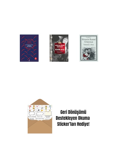 Kuyruklu Yıldız Altında Bir İzdivaç + Kesik Baş Günümüz Türkçesiyle + Tebessüm-i Elem + Okuma Sticker'ları