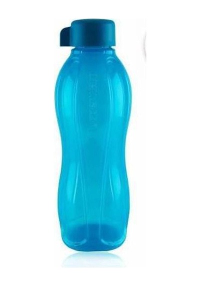 Eko Şişe 750 Ml Vidalı Kapak Turkuaz Beyaz