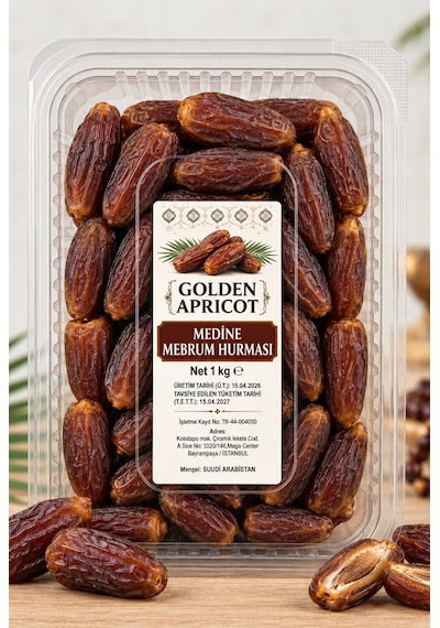 Golden Apricot Medine Hurması 1 Kg