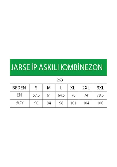 Ceylanoğlu Jarse İp Askılı Kombinezon 3'lü Beyaz