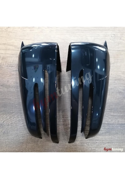 Mercedes W204 C Serisi Yarasa Ayna Batman Ayna Kapak. Piano Bl...