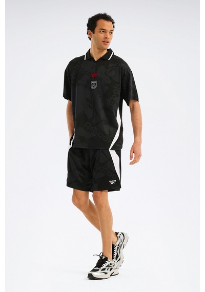 Reebok Street Sport Ftbl Shorts Siyah Erkek Şort 000000000102352844 Siyah-beyaz