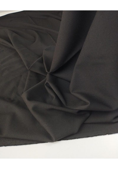Siyah Poliviskon Dokuma Kumaş Esnek Tok Duruşlu Pantolonluk & Ceketlik 140x160cm-11638