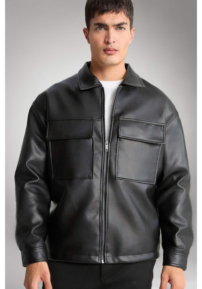 Defacto Su İtici Oversize Mont Y4461az26spbk27 Siyah-bk27