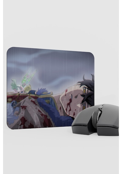 Black Clover Anime V1 - 22x18 Gaming Kauçuk Kaymaz Taban Mouse Pad Fare Altlığı