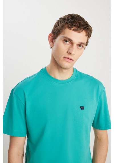 Wrangler Erkek T Shirt Mw7nm203877577 Yeşil Yeşil