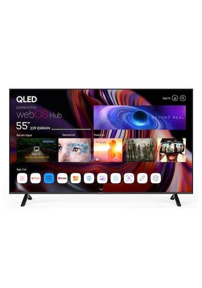 Sunny SN55QMN252 55" 140 Ekran 4K UHD WebOS QLED TV