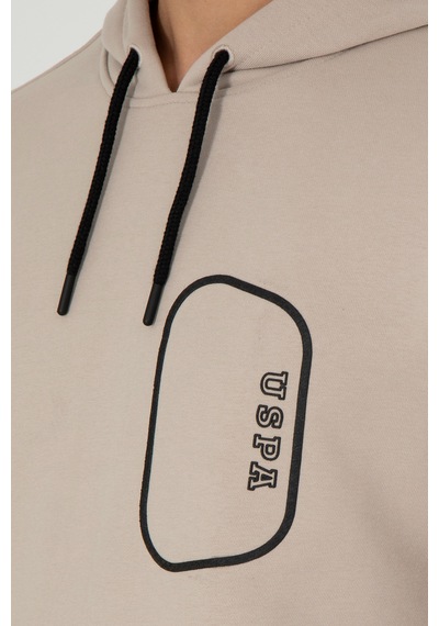 U.s. Polo Assn. Erkek Taş Sweatshirt 50293310-vr049 Taş