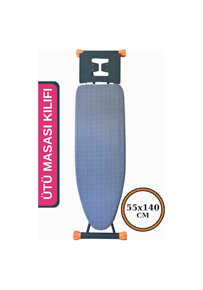 Ütü Masası Kılıfı İpli Stoperli Keçeli Örtüsü Bezi 55x140 Astor