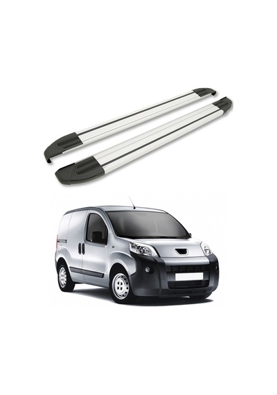 Peugeot Bipper 2008-2018 Yan Basamak Brillant Gri