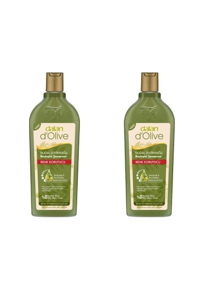 Dalan Dolive Zeytinyağlı Renk Koruyucu Şampuan 2 x 400 ML Dalan Dolive Zeytinyağlı Renk Koruyucu Şampuan 2 x 400 ML