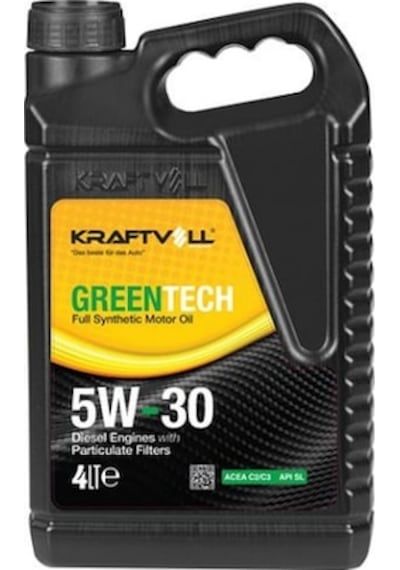 Kraftvoll Greentech 5W-30 Dpf Motor Yağı 4 L