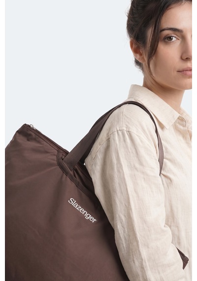 Slazenger Larkon I Unisex Kahve Omuz Çantası
