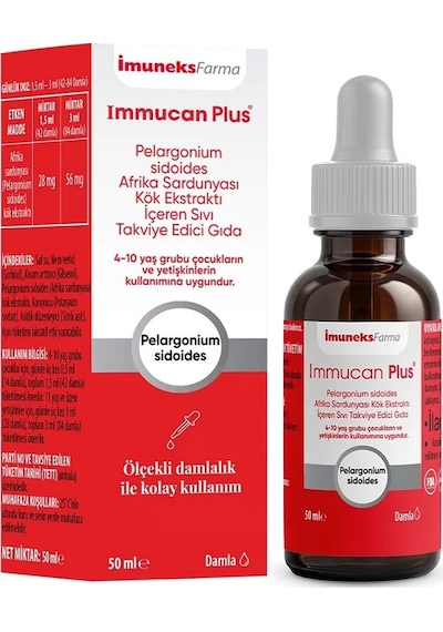 Imuneks Farma Imuneks Immucan Plus Damla 50 Ml