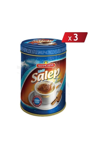 Altıncezve Sütlü Salep Teneke 3 x 250 G
