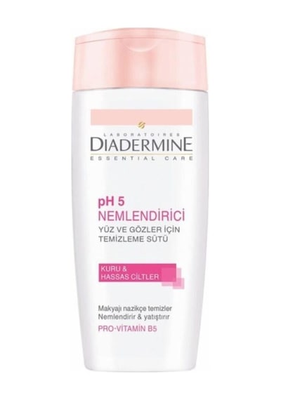Diadermine Kuru Hassas Ciltler için Makyaj Temizleme Sütü 200 ML