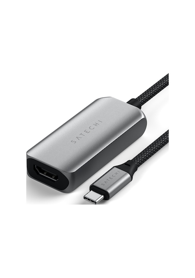 Satechi Usb-c To Hdmı 2.1 8k Adaptör Uzay Grisi St-ac8khm