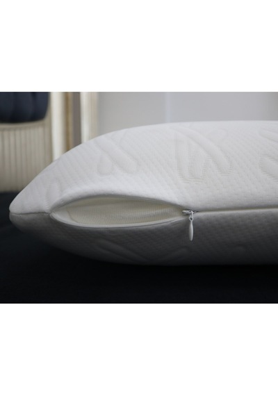 Rudu Japon Desenli Sertifikalı Visco Visko Yastık Kılıfı 60 x 40 x 15 CM Beyaz