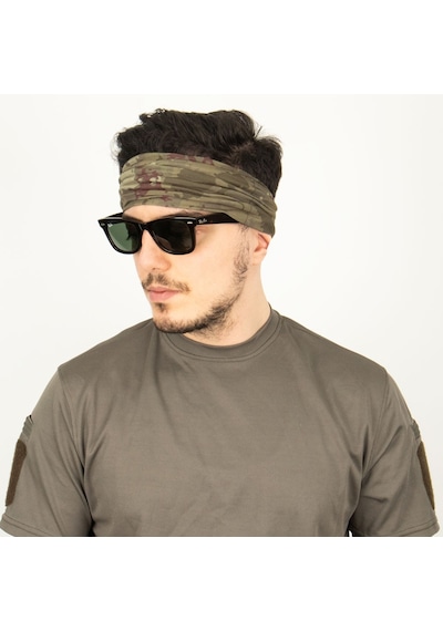 Tactical Haki Askeri Bandana Buff - 17 Şekilde Kullanılabilir Haki
