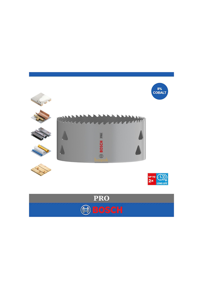Bosch Pro 108 Mm Multi Vidalı Bi-metal Panç 2608901536