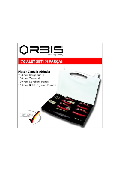 Orbis 76-194 Alet Seti 4 Parça