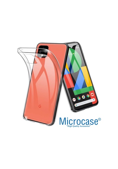 Google Pixel 4 Ince 0.2 Mm Soft Silikon Kilif + Cam(Seç) 434428473