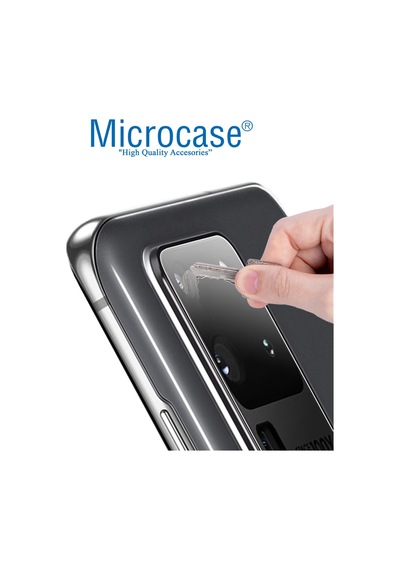 Samsung Uyumlu Galaxy S20 Ultra Kamera Camı Lens Koruyucu Nano Film
