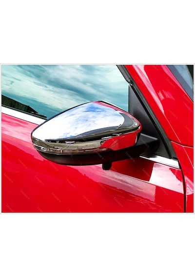 Vw Eos Krom Ayna Kapağı 2 Parça 2009 Üzeri Paslanmaz Çelik