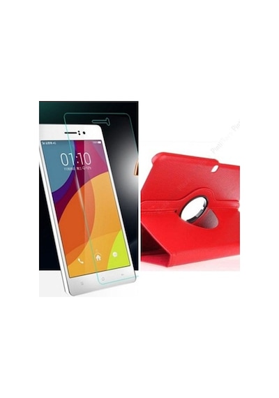 Samsung Uyumlu Galaxy Tab A Sm-P580 Kılıf 10.1 Inç + Ekran Koruyucu Cam