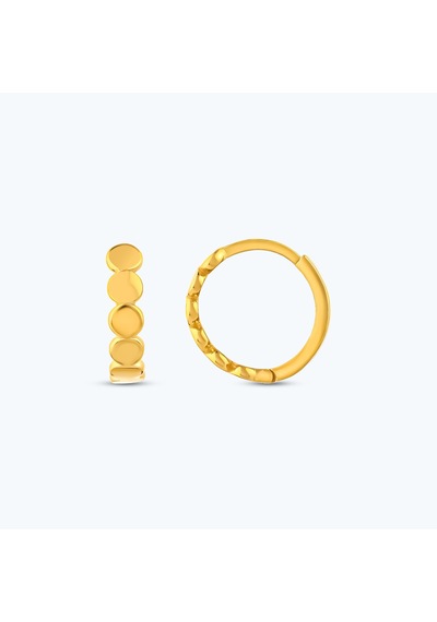 Altınbaş 22 Ayar Altın Halka Küpe Bkp0053-25847 Çok Renkli