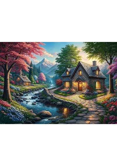Cennet Vadisi 1000 Parça Puzzle