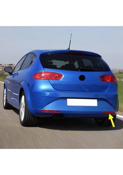 Seat Leon 2010-2012 Arka Sağ Reflektör Standart Tampon 1p0945106d