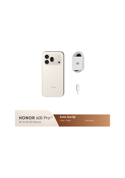 Honor 600 Pro 5G 12 GB 512 GB (Honor Türkiye Garantili)